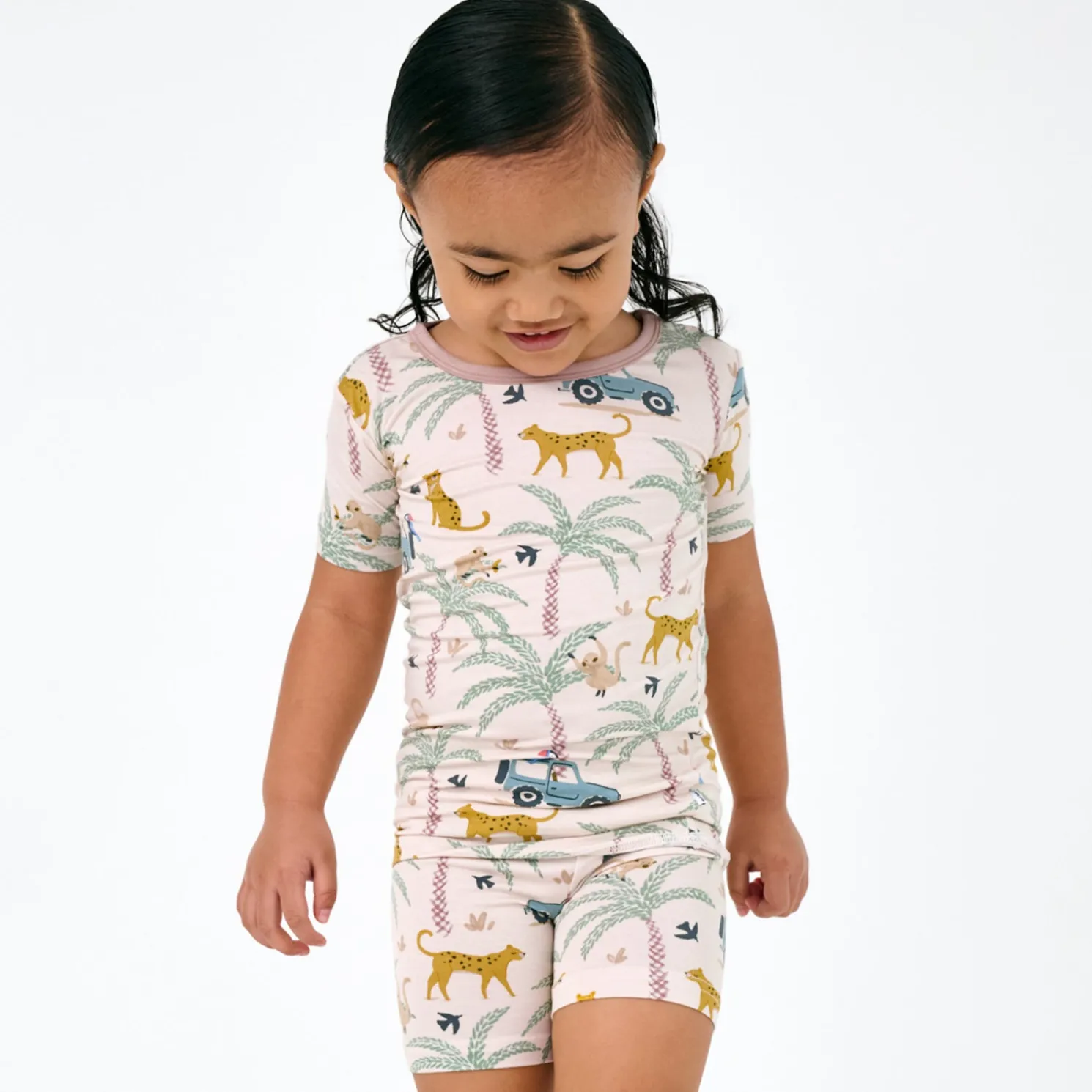 Wild Escape Two-Piece Pajama Set