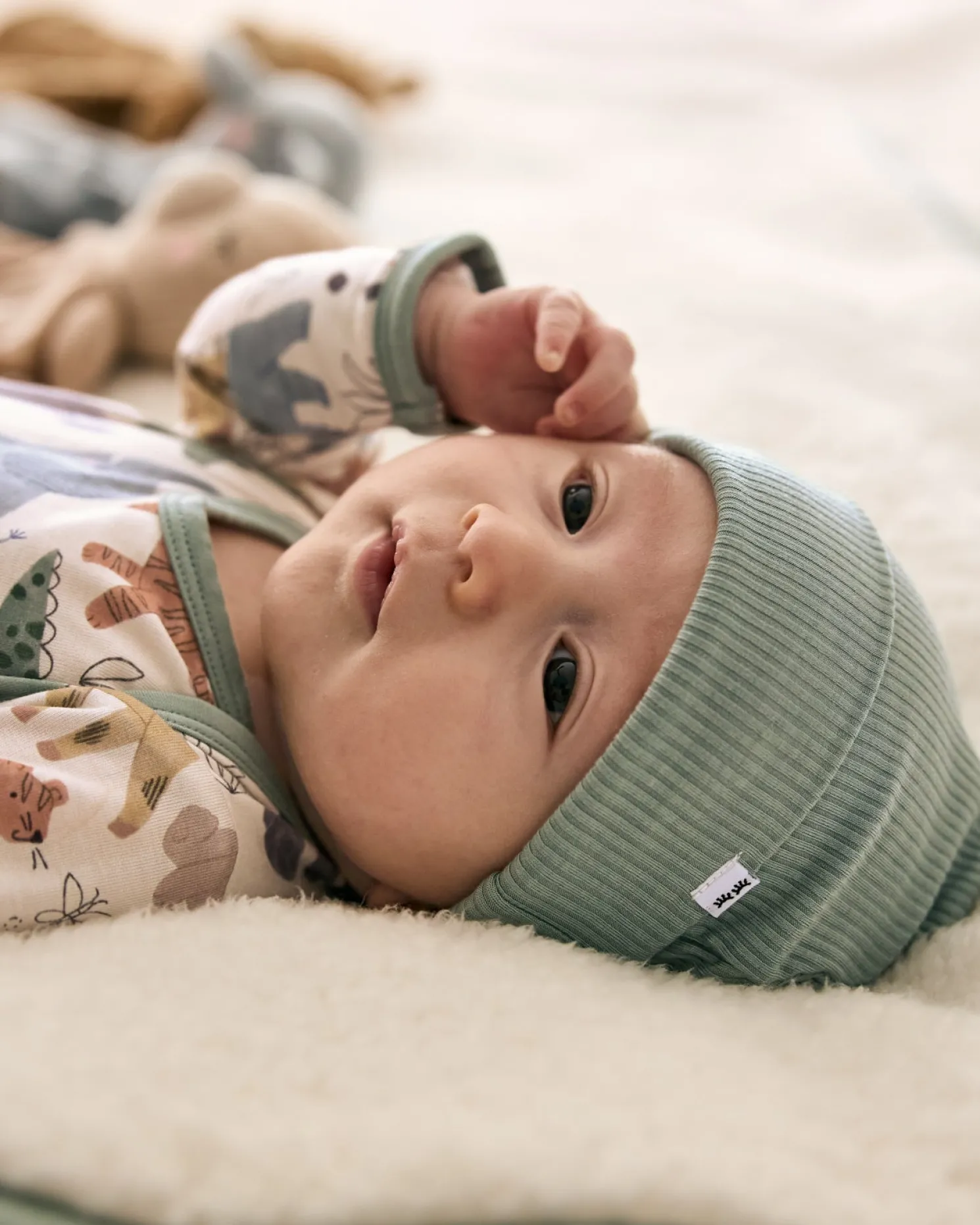 Willow Ribbed Infant Beanie