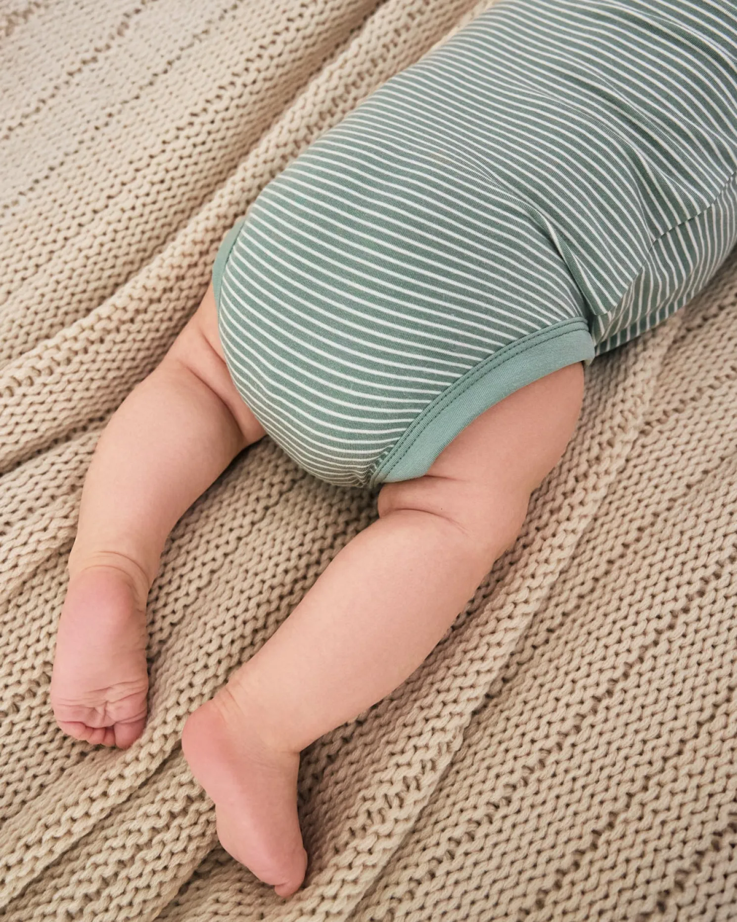 Willow Stripe Henley Bodysuit