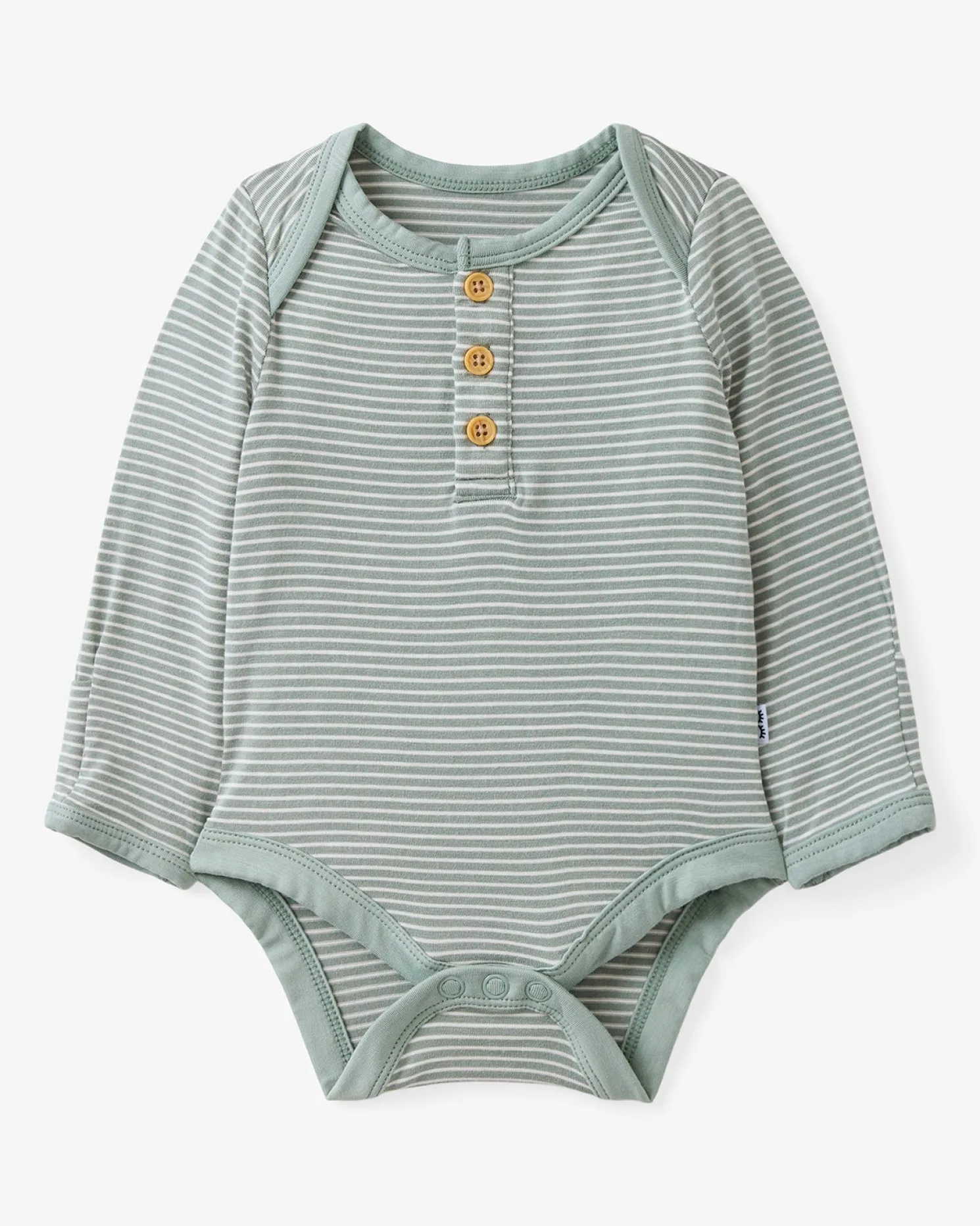Willow Stripe Henley Bodysuit
