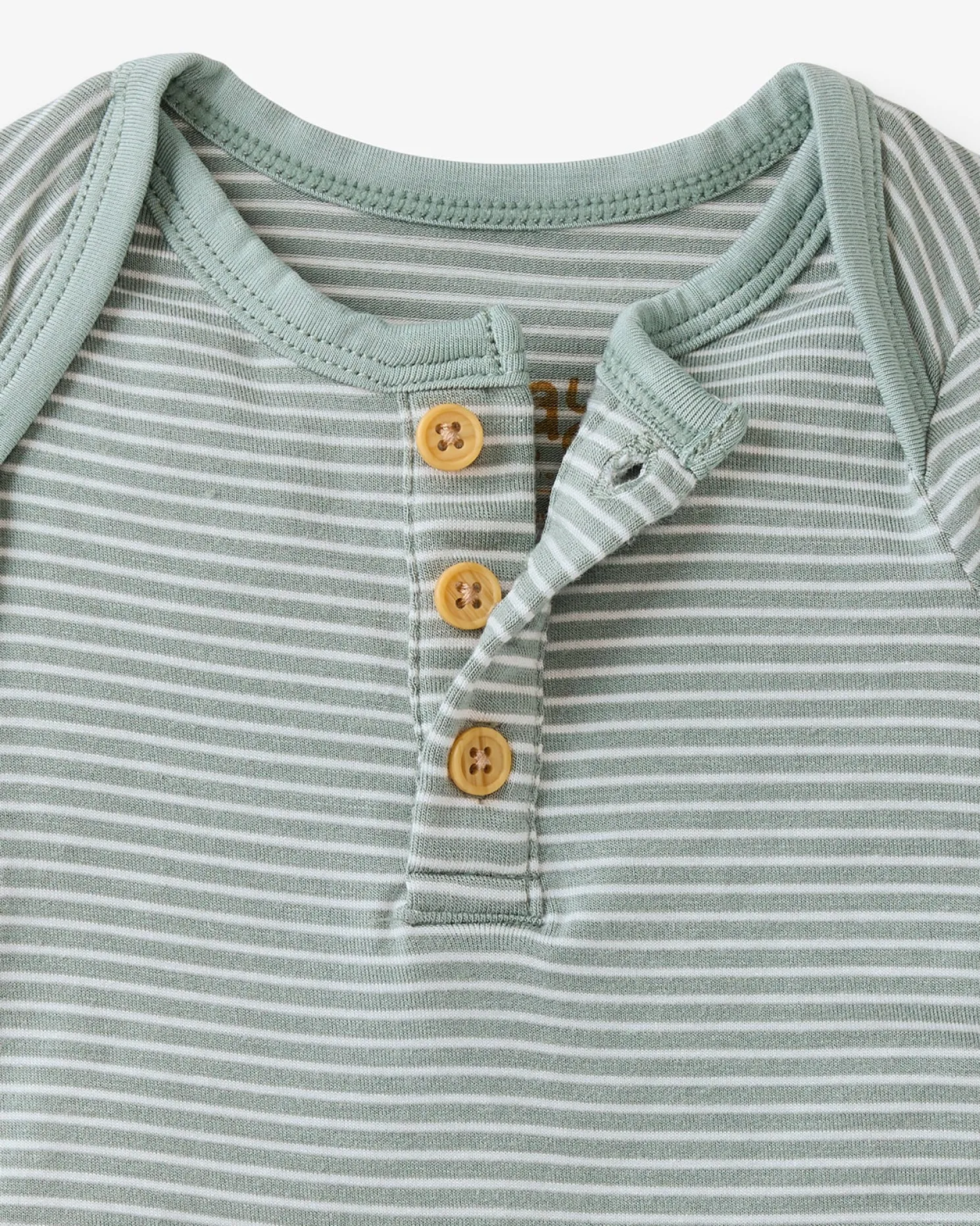 Willow Stripe Henley Bodysuit