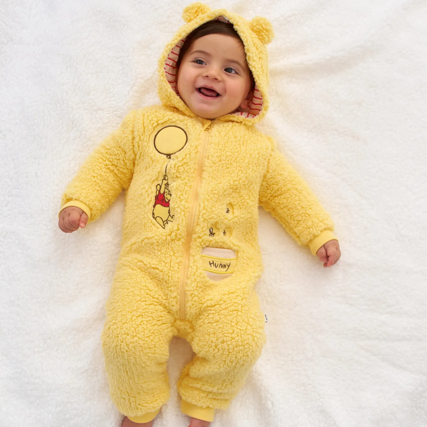 Winnie the Pooh Sherpa Romper